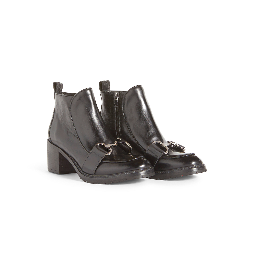 HorseBit Heeled Ankle Boots Canto de' Ricci