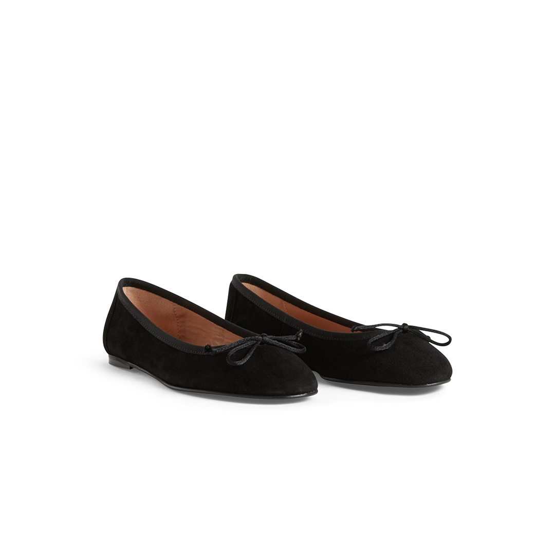 Women's Ballet Flats in Suede