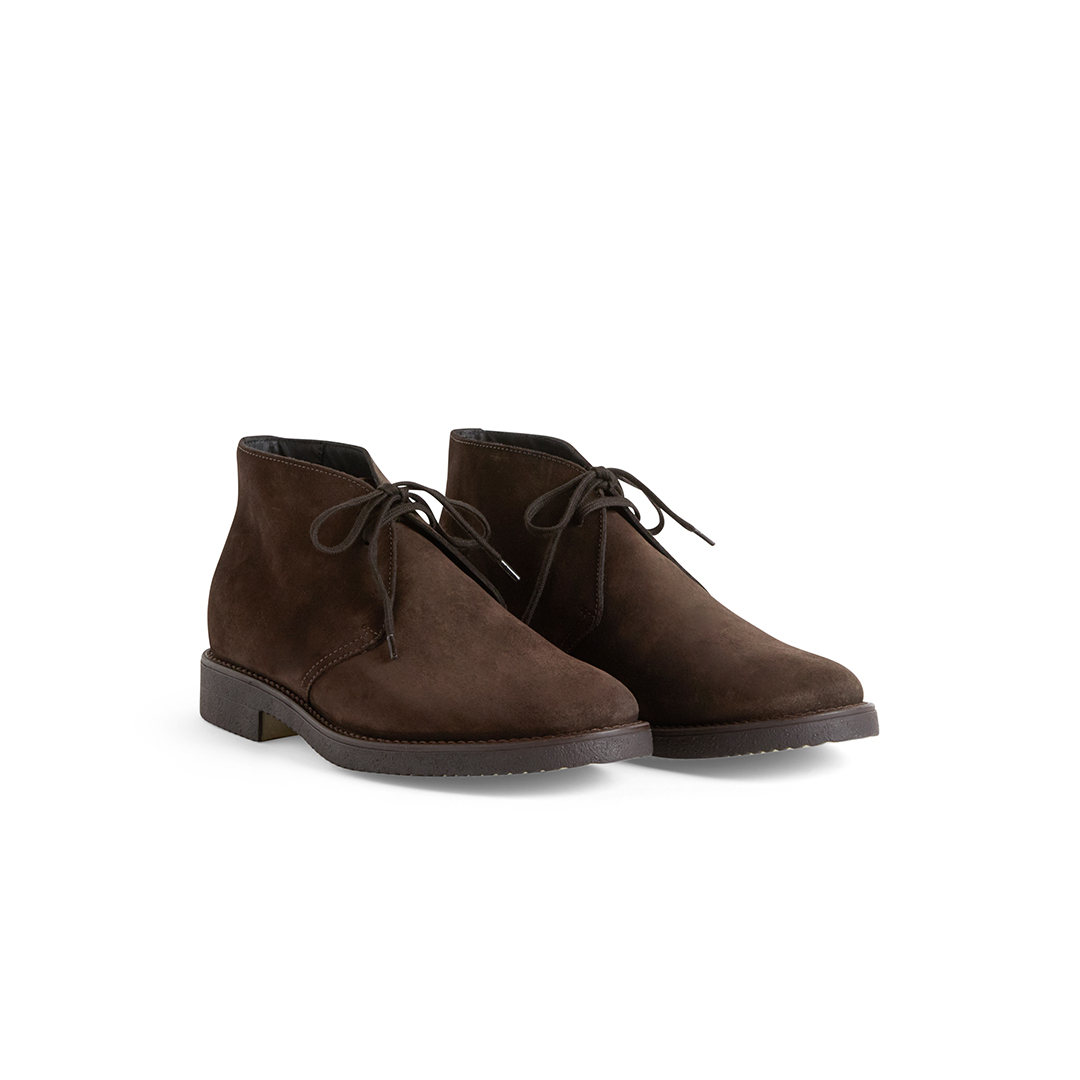Men's Lace Up Ankle Boots in suede