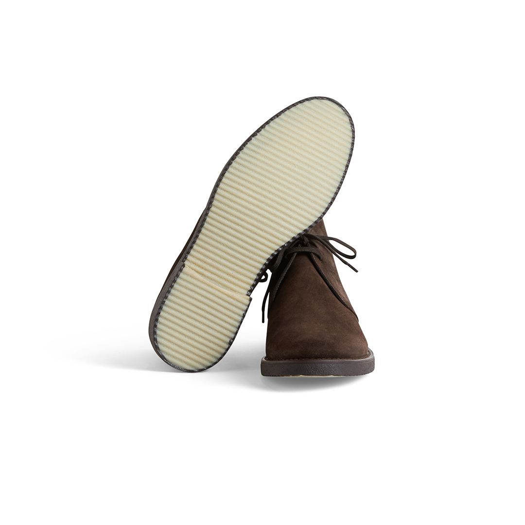 Men's Lace Up Ankle Boots in suede - Image 3