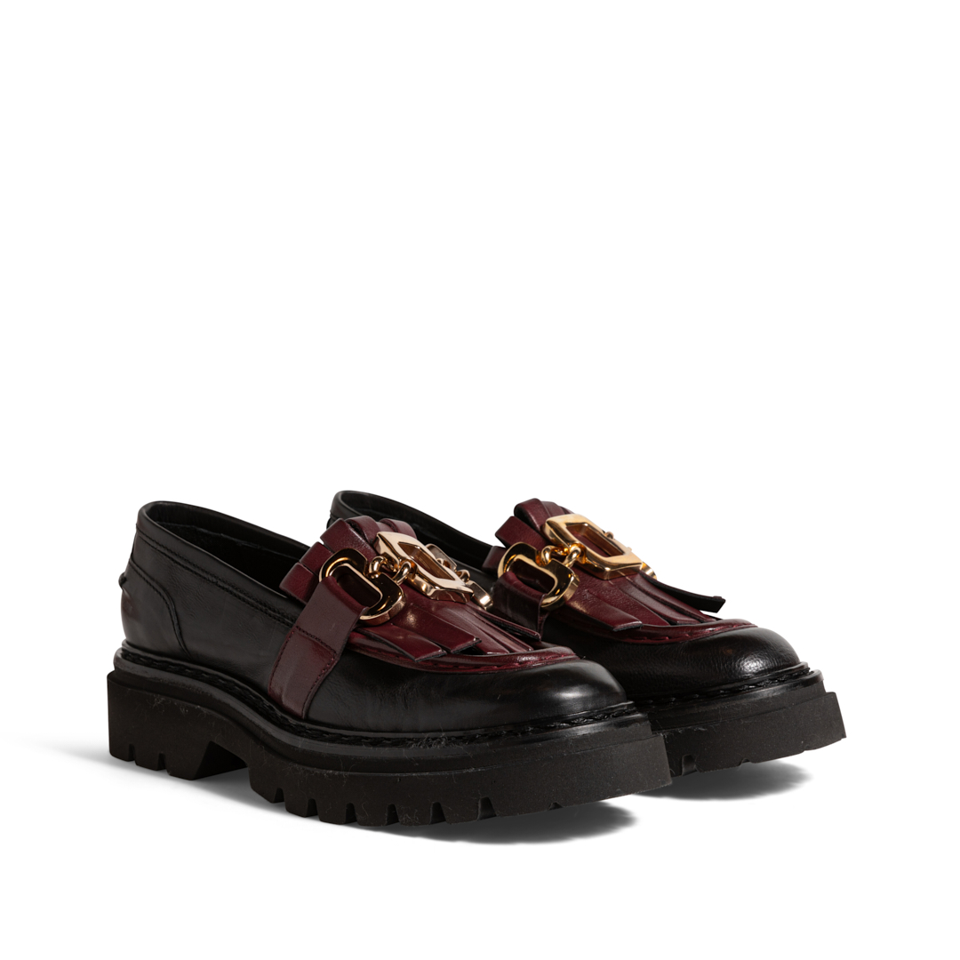 Women's Accessorized Loafers with Fringe