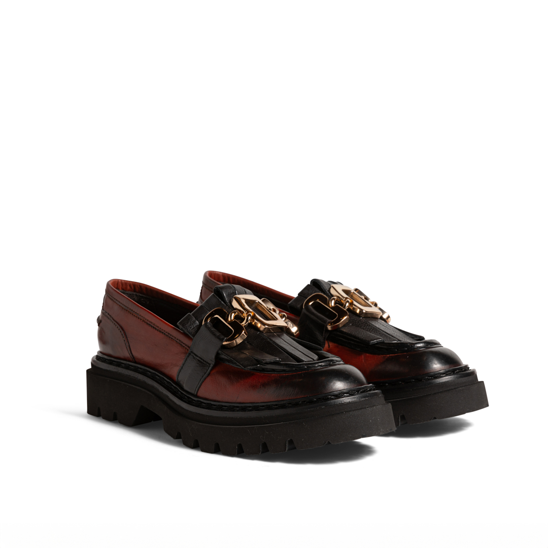 Women's Accessorized Loafers with Fringe