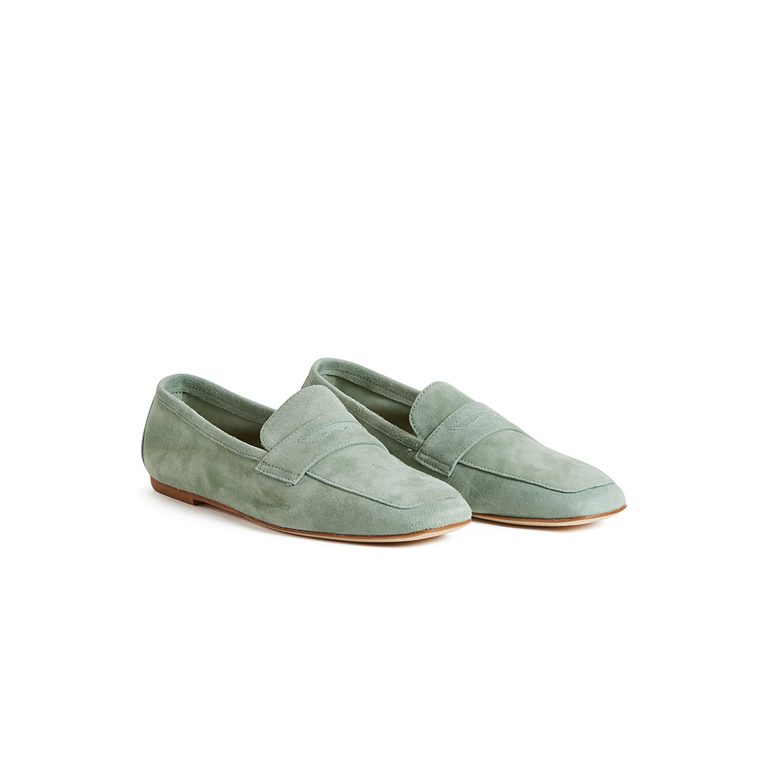 Women's Square Toe Penny Loafers