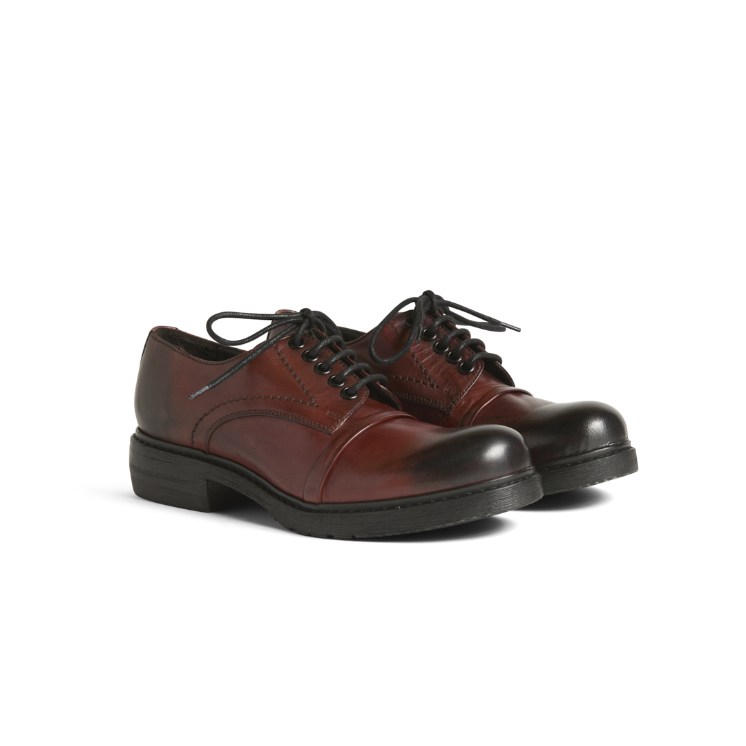 Women's Cap Toe Derby Lace Ups