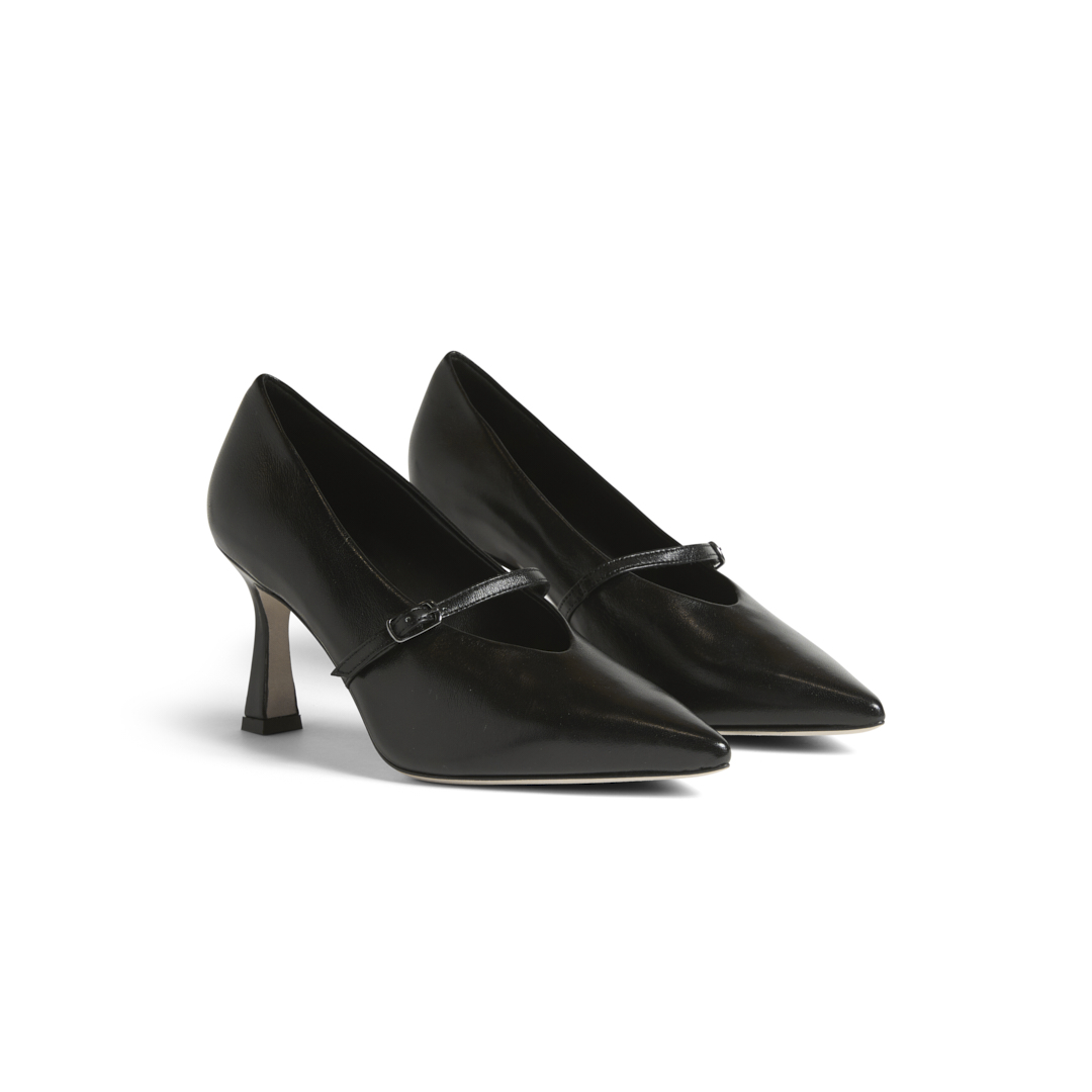 Women's Heeled Pointed Toe Mary Jane