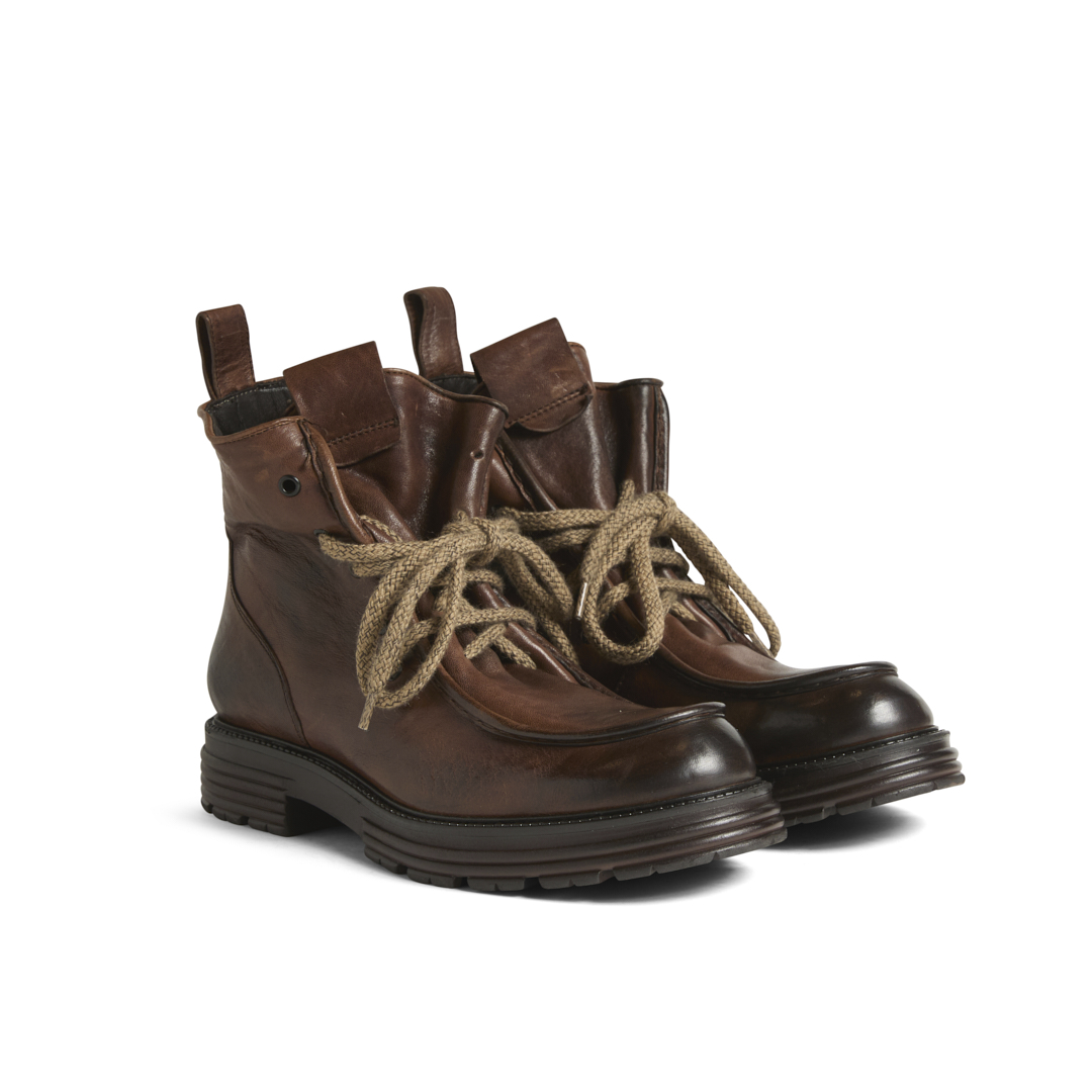 Men's U-Tip Ankle Boots