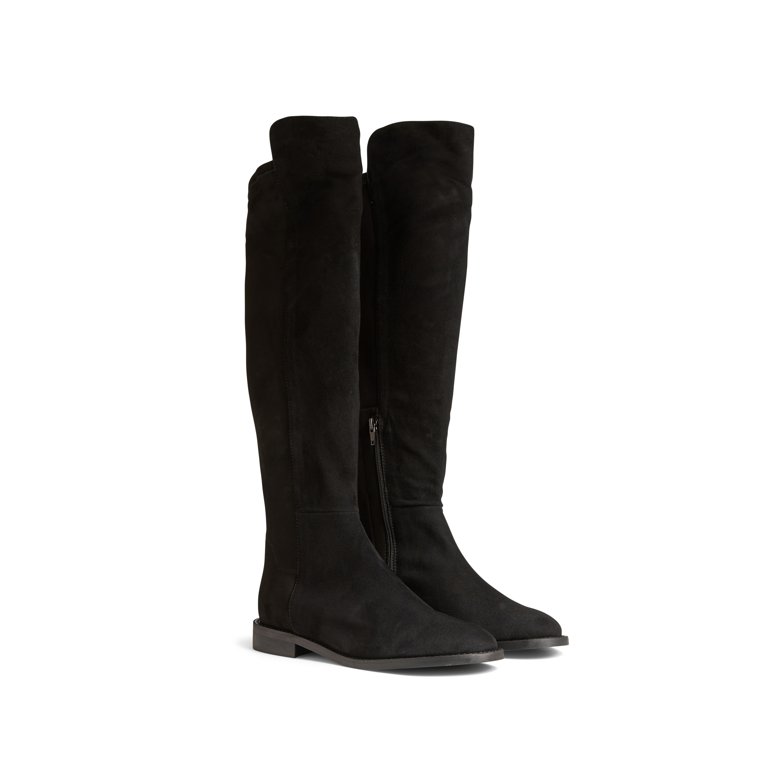 Women's Knee High Stretch-Back Boots
