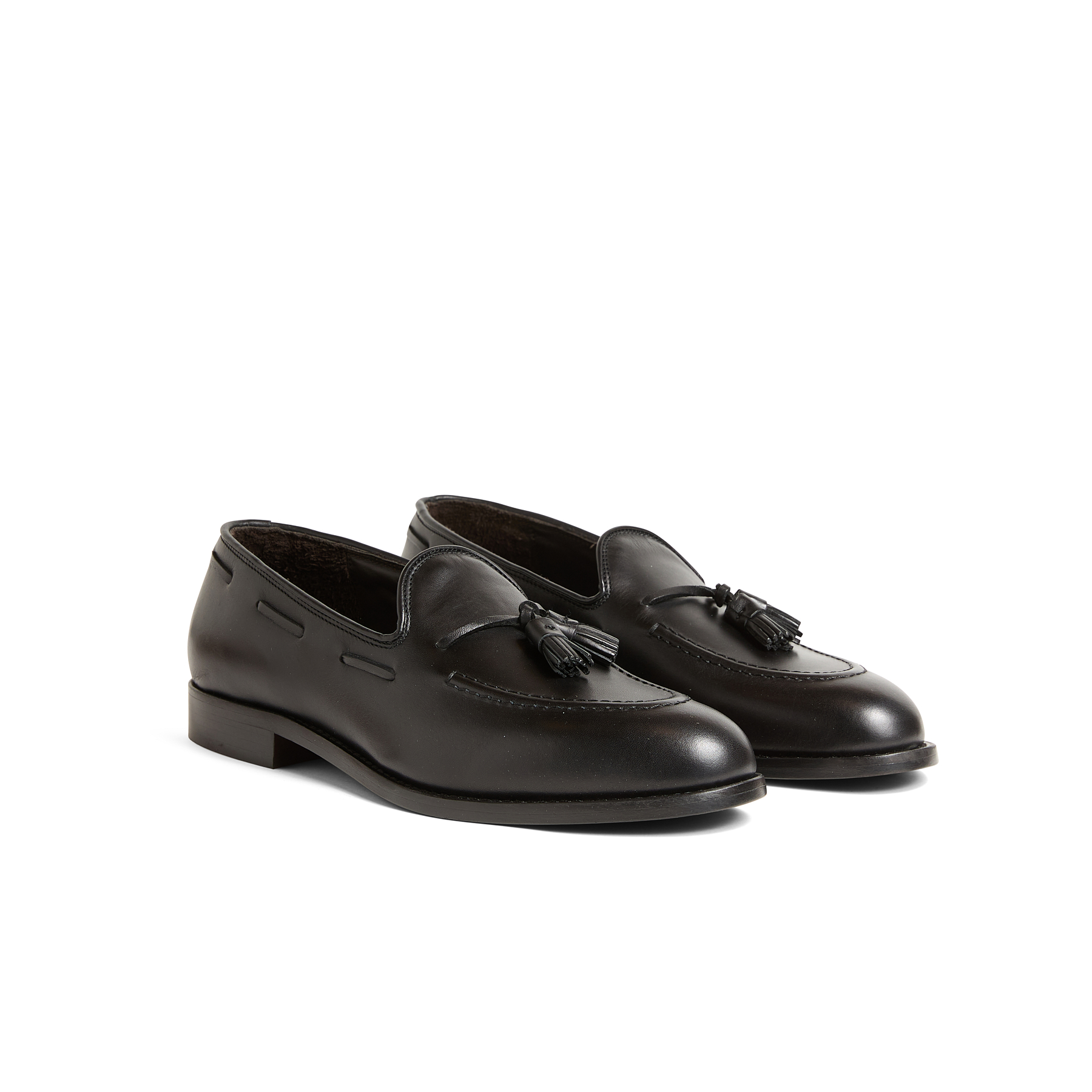 Men's Tassels Loafers in Leather