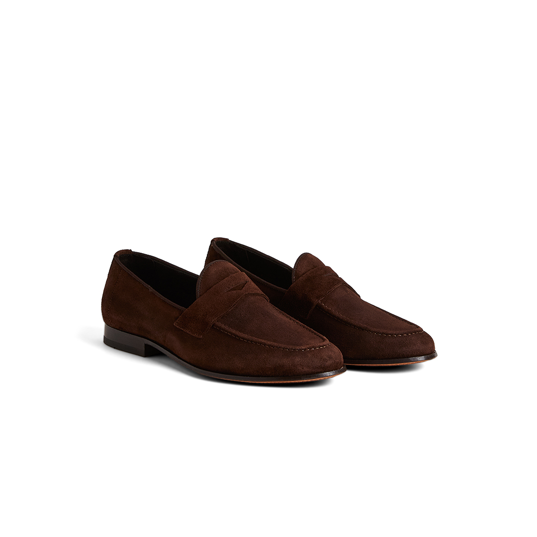 Men's Penny Loafers in Suede