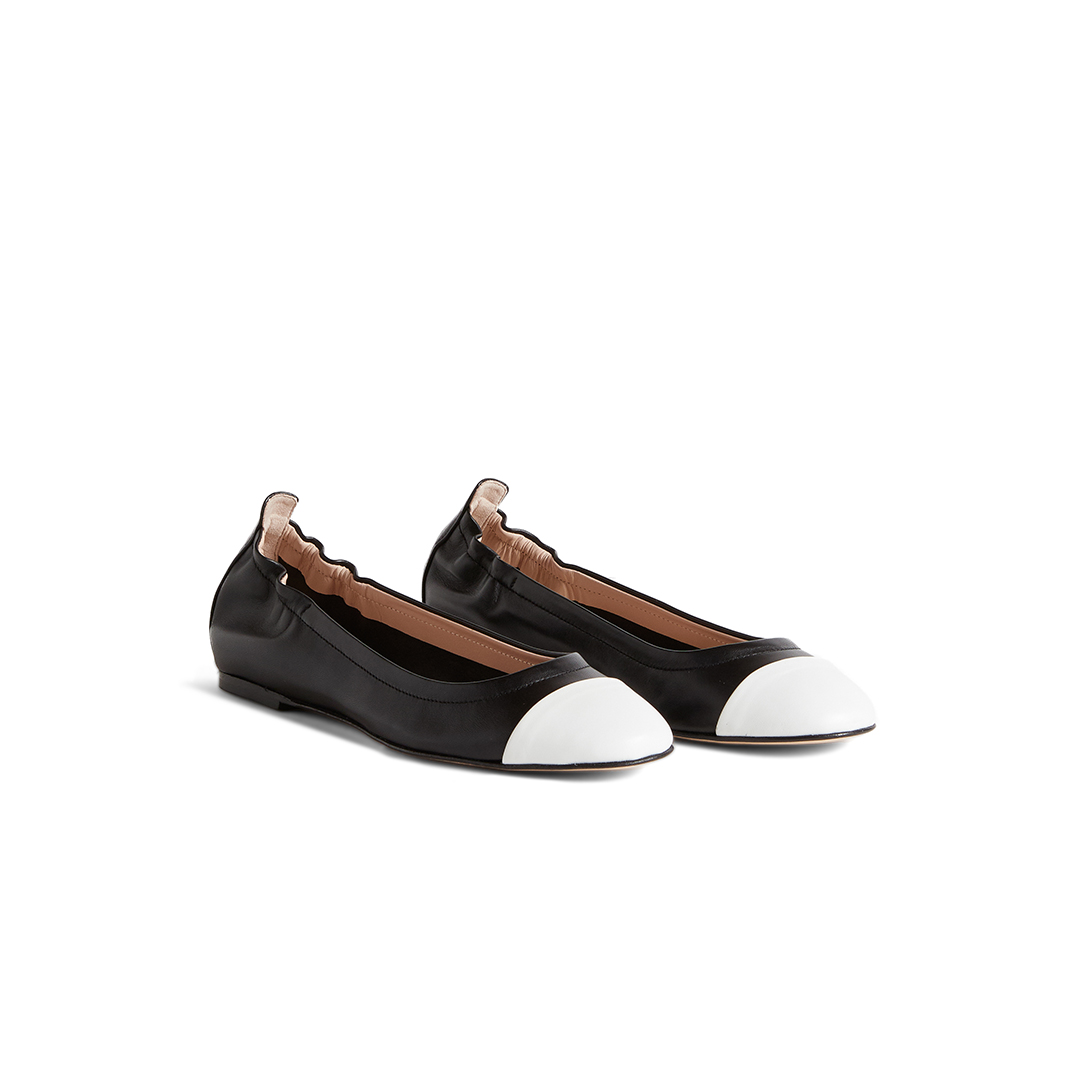 Women's Bicolor Ballet Flats