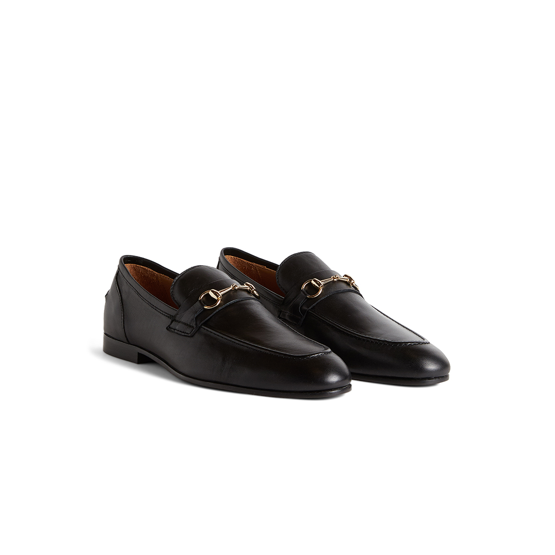 Men's Elegant Horse-Bit Loafers in Leather