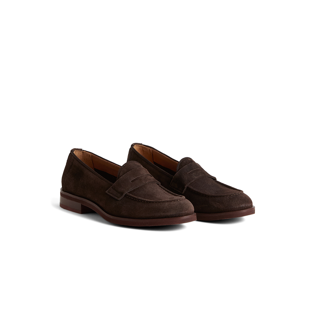 Women's Penny Loafers in Suede