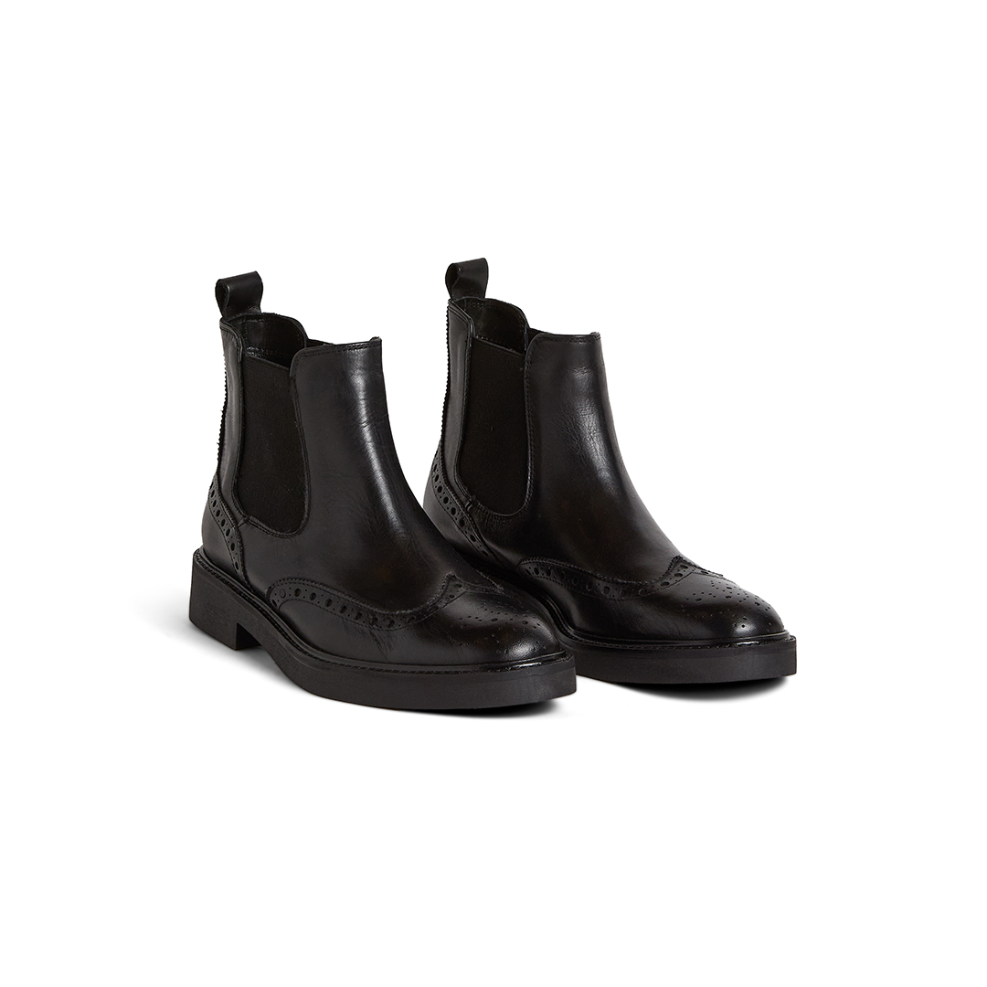 Women's Brogue Chelsea Boots
