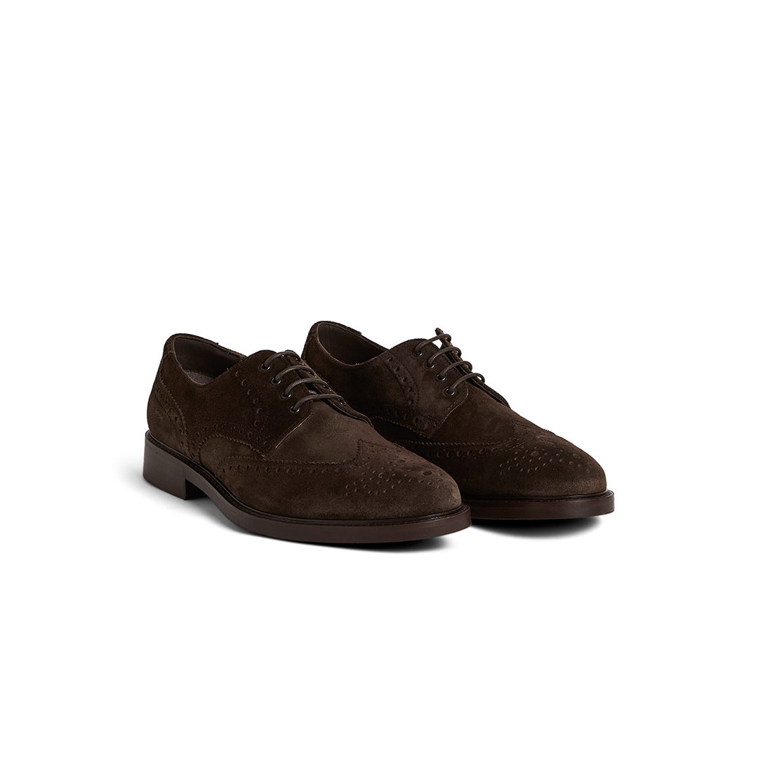 Men's Brogue Derby Lace-Ups