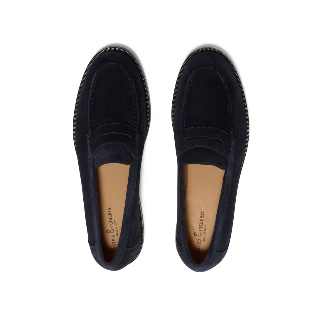Men's Classic Loafers in suede - Image 4